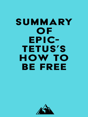 cover image of Summary of Epictetus's How to Be Free